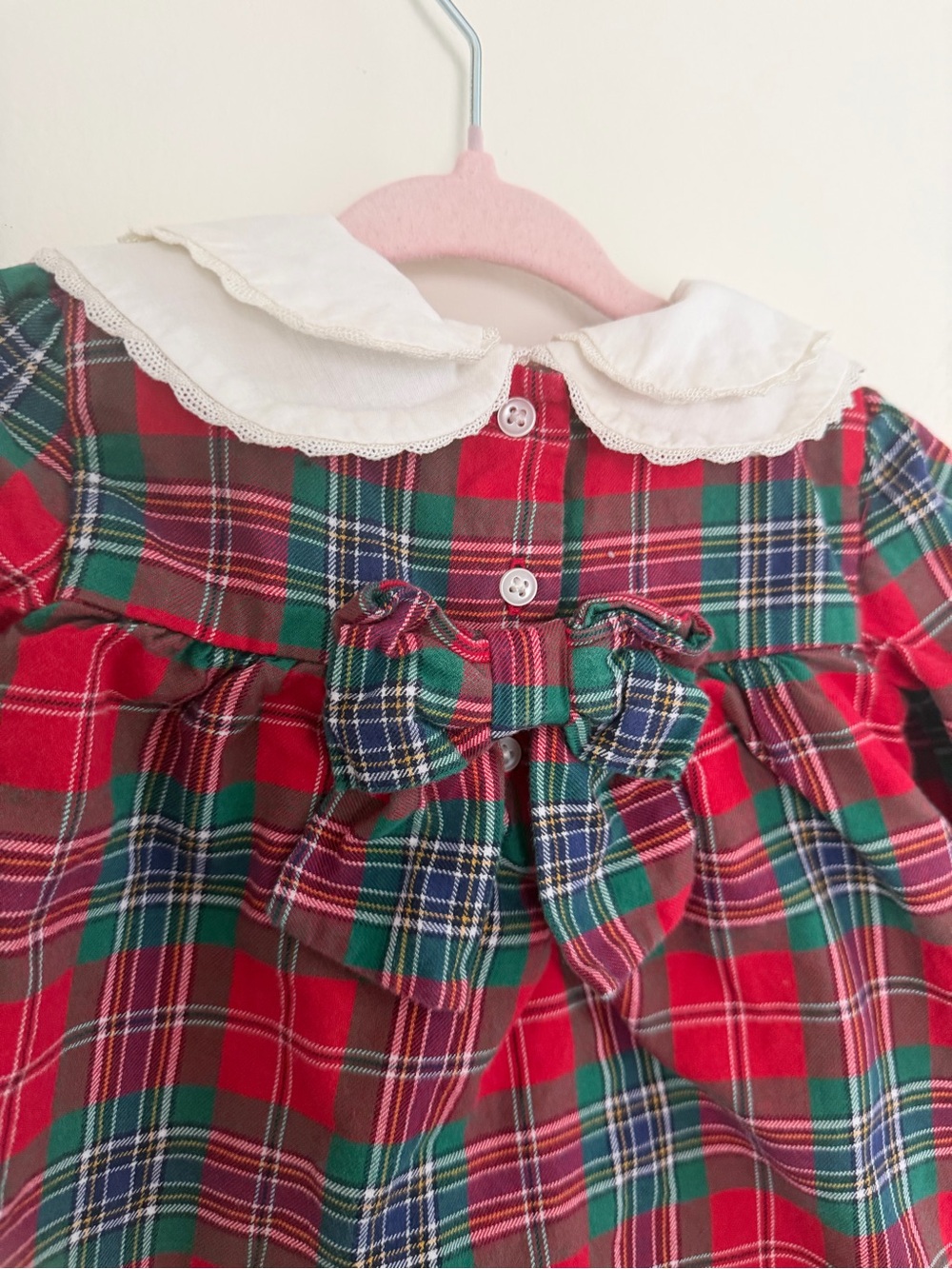 Janie and Jack The Tartan Plaid Holiday Matching Set 12-18 Months - Picture 8 of 8